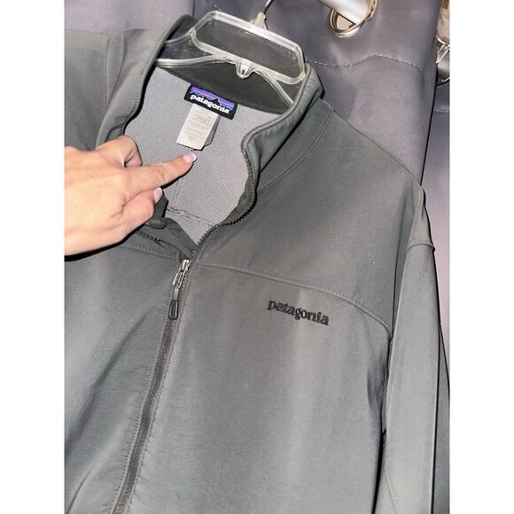 Patagonia Men's Adze Polartec Softshell Jacket Gray Full Zip SZ Xxl - Picture 3 of 4